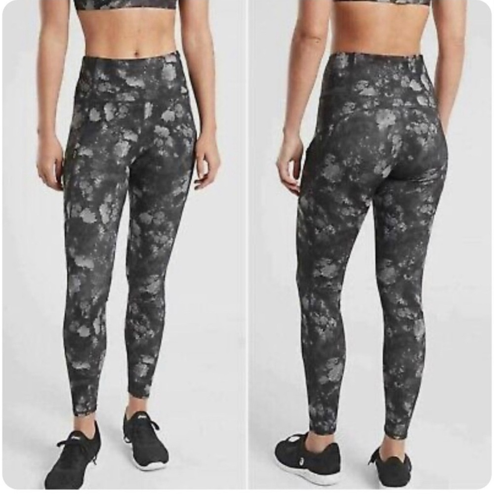 Athleta Rainier Printed Tight, Sz LP, EUC
